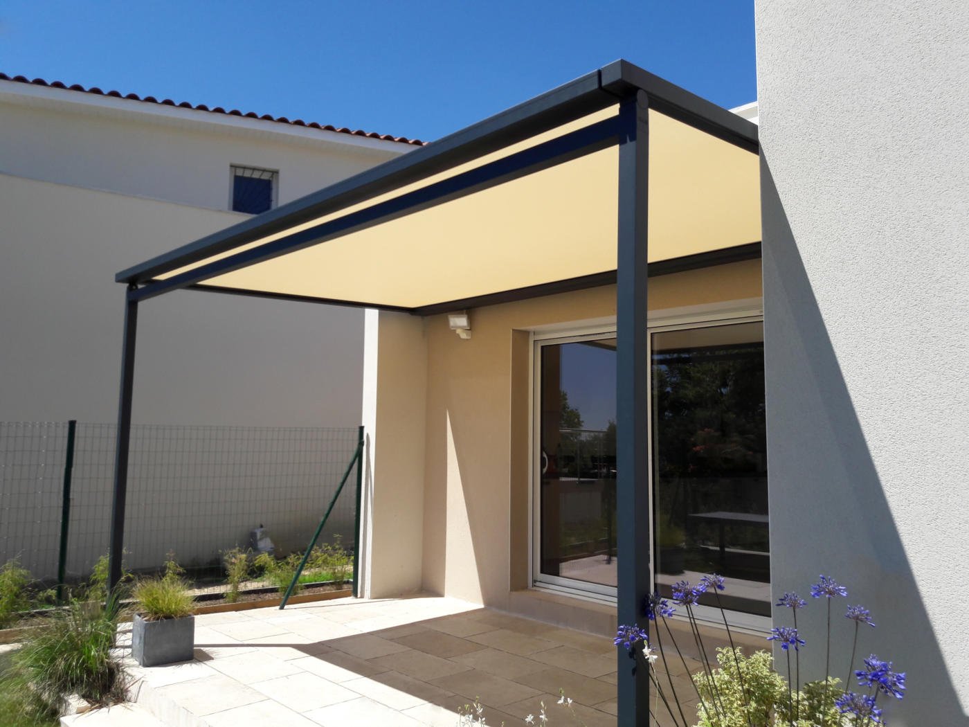 Pergola toile Marrakech sur mesure